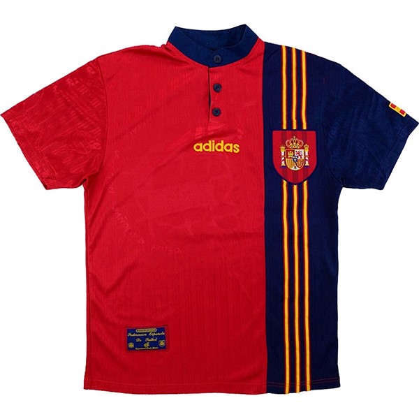Tailandia Camiseta España 1ª Retro 1996 Rojo